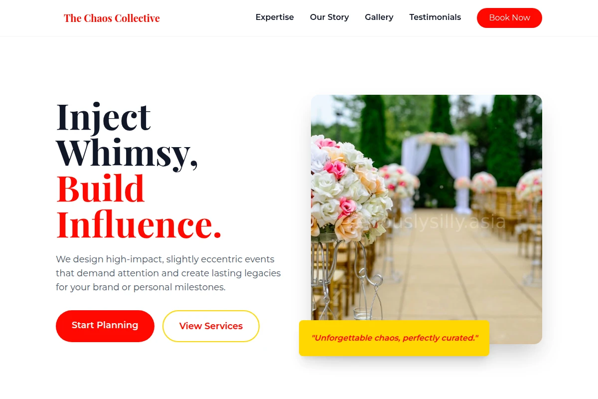 Kitsch Event Planning