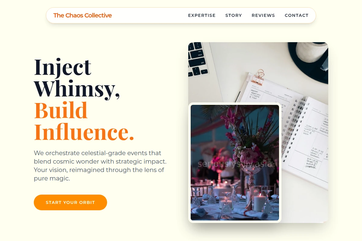 Cosmic Event Planning