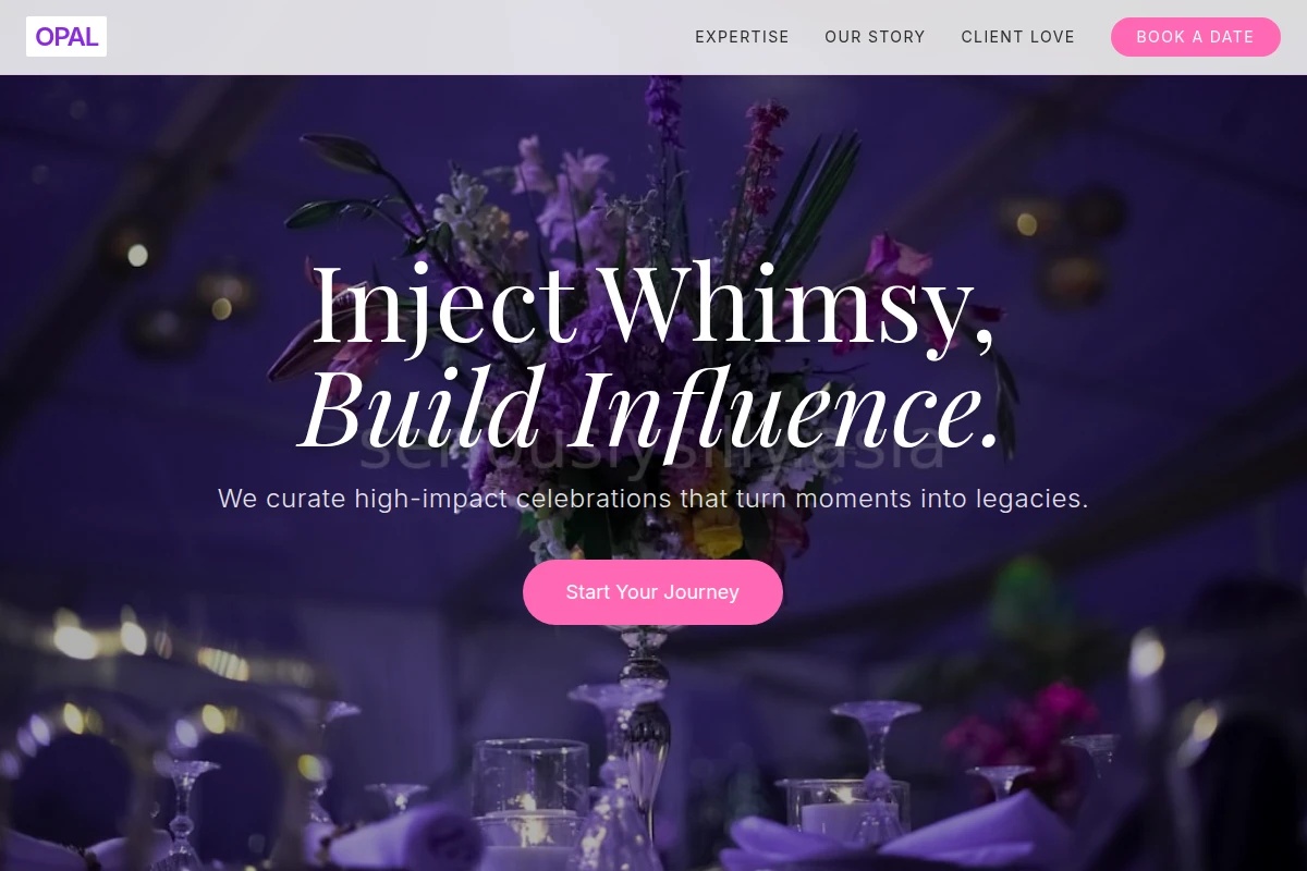 Opal Event Planning