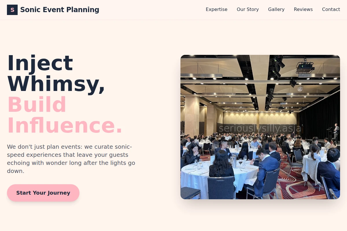 Sonic Event Planning