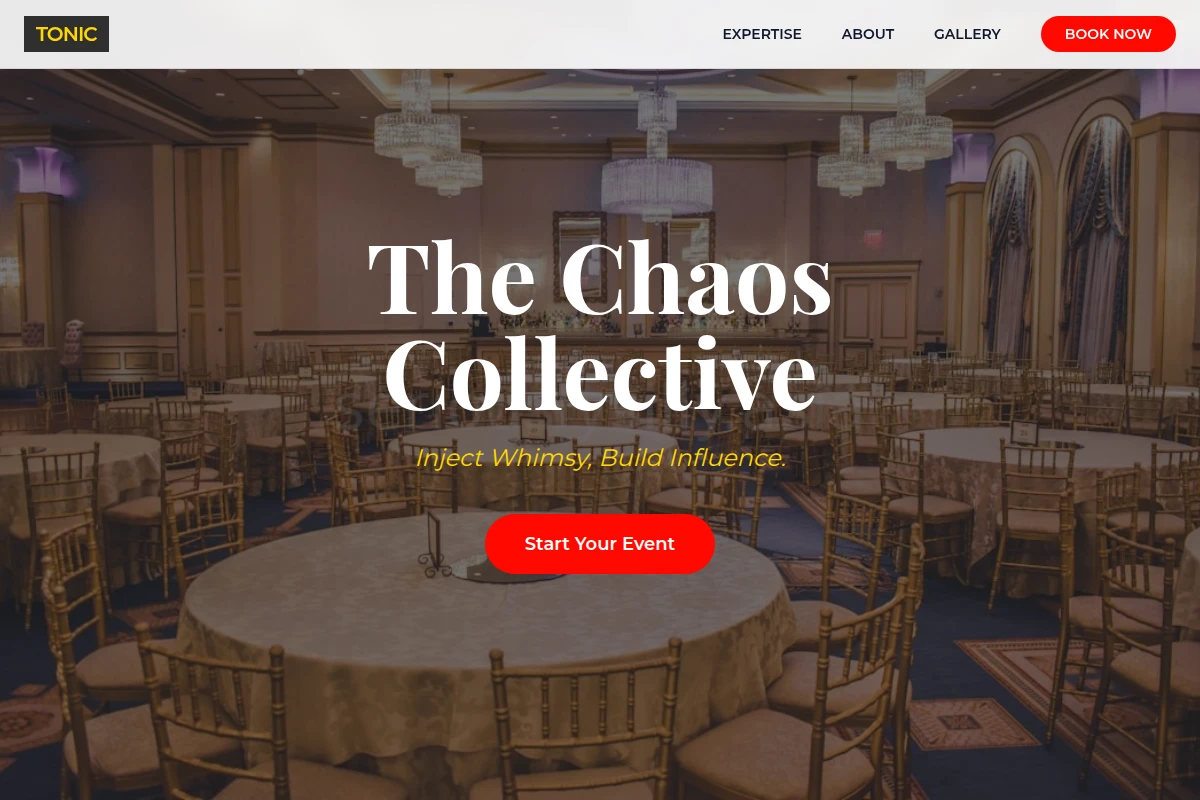Tonic Event Planning