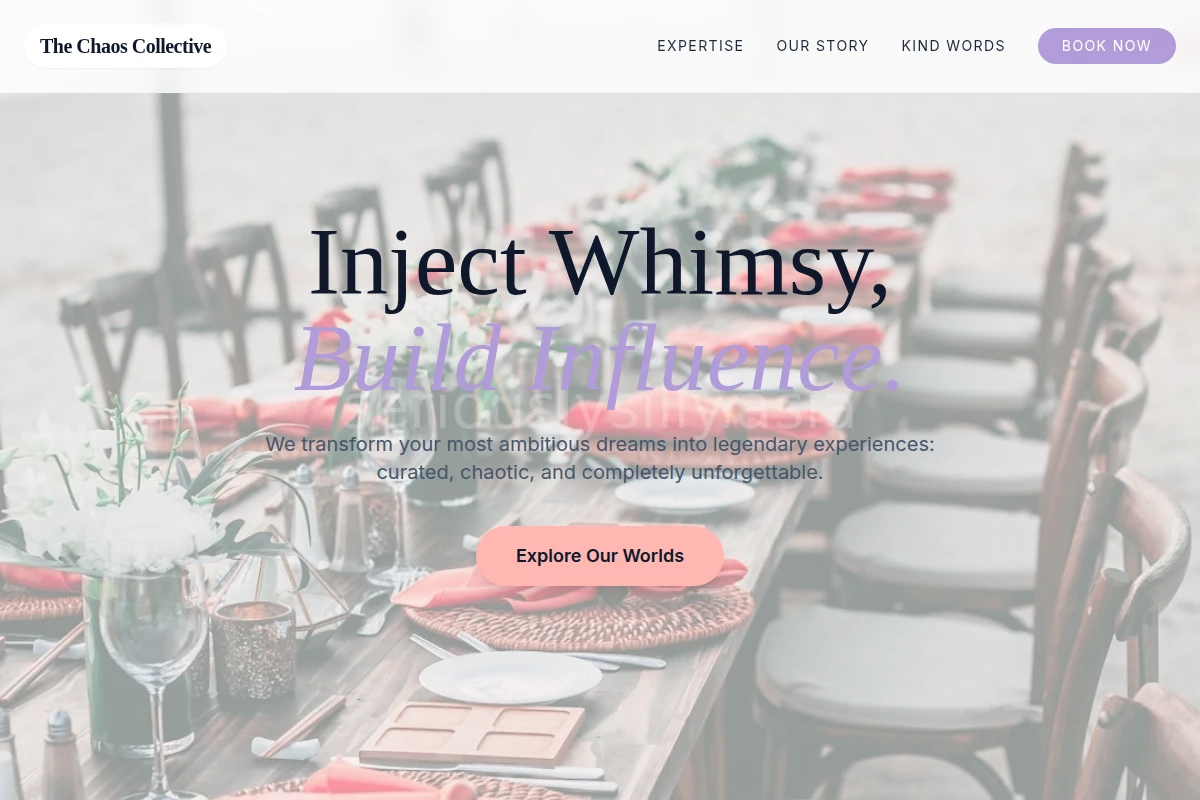 Ionic Event Planning